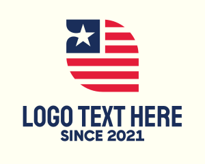 Mayor - Liberia Country Flag logo design