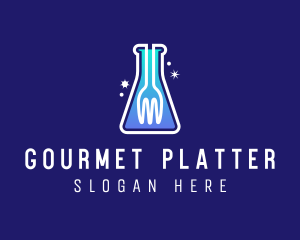 Gourmet Food Laboratory logo design