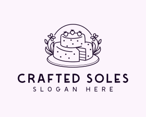 Sweet Birthday Cake logo design