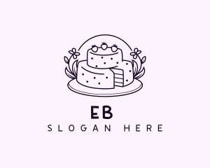 Wedding - Sweet Birthday Cake logo design