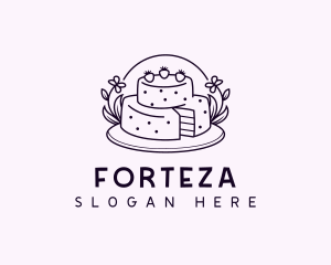 Sweet Birthday Cake logo design