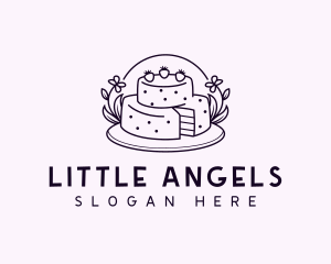 Sweet Birthday Cake logo design