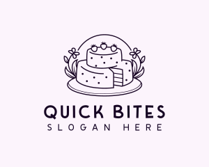 Sweet Birthday Cake logo design