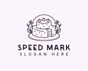 Sweet Birthday Cake logo design