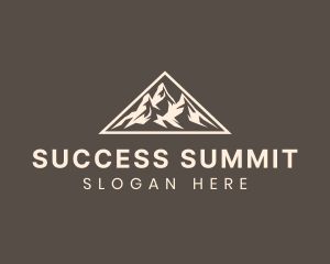 Triangle Outdoor Mountain  logo design