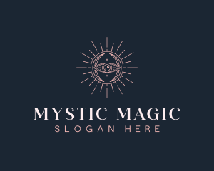 Mystical Eye Tarot logo design