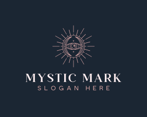 Mystical Eye Tarot logo design