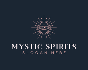 Mystical Eye Tarot logo design