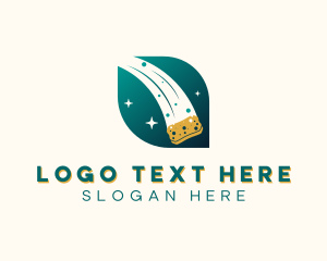 Clean - Clean Sponge Housekeeping logo design