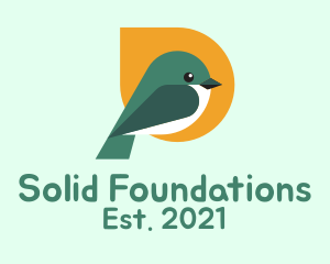 Animal Conservation - Cute Canary Bird logo design