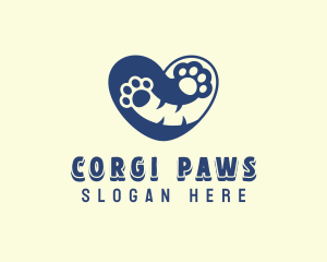 Heart Paw Veterinary logo design