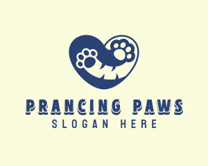 Heart Paw Veterinary logo design