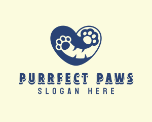 Heart Paw Veterinary logo design