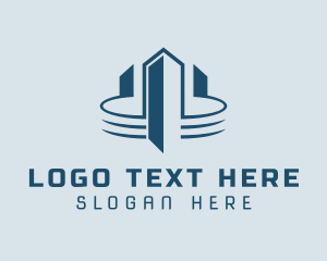 Hotel - Building Towers Realtor logo design