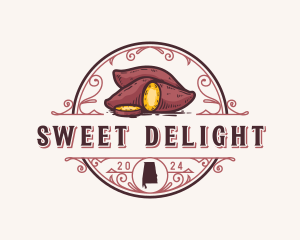 Sweet Potato Alabama logo design