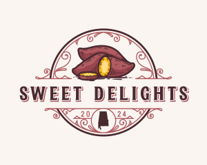 Sweet Potato Alabama logo design