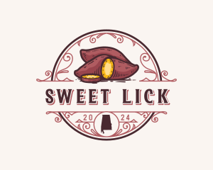 Sweet Potato Alabama logo design