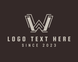 Letter W - Modern Finance Tech Letter W logo design
