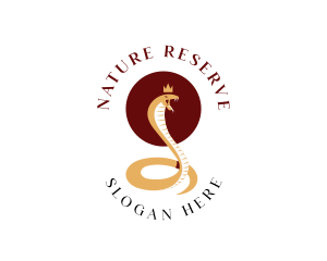 Reserve - Crown King Cobra logo design