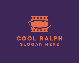 Movie Review Reel logo design