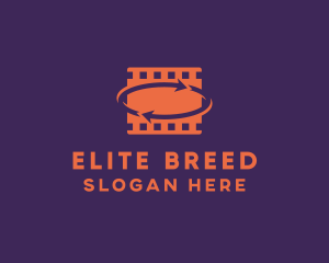 Movie Review Reel logo design