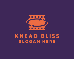 Movie Review Reel logo design