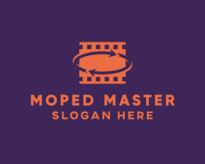 Movie Review Reel logo design