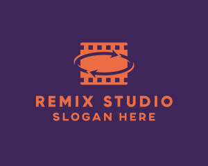 Movie Review Reel logo design