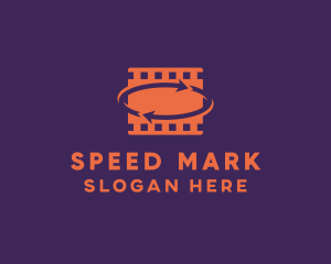 Movie Review Reel logo design