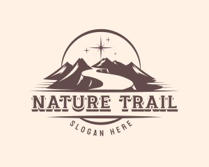 Trail - Mountain Travel Trail logo design