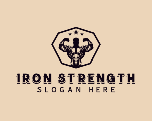 Weightlifting Gym Workout logo design