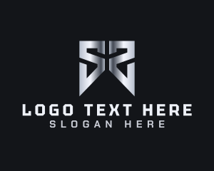 Aluminium - Industrial Metal Cutting logo design