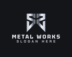 Metal - Industrial Metal Cutting logo design