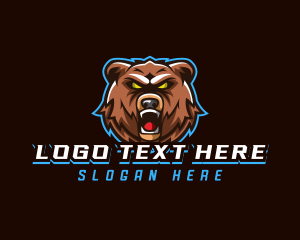 Fierce Bear Gaming logo design