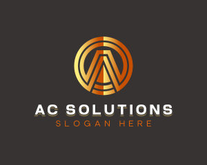 Startup Consultant Letter A logo design