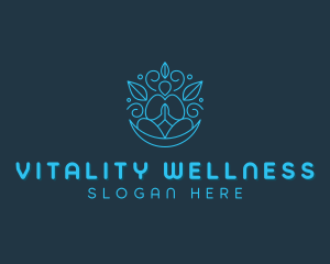 Wellness Zen Yoga logo design