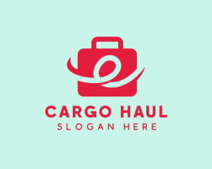 Office Work Luggage  logo design