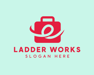 Office Work Luggage  logo design