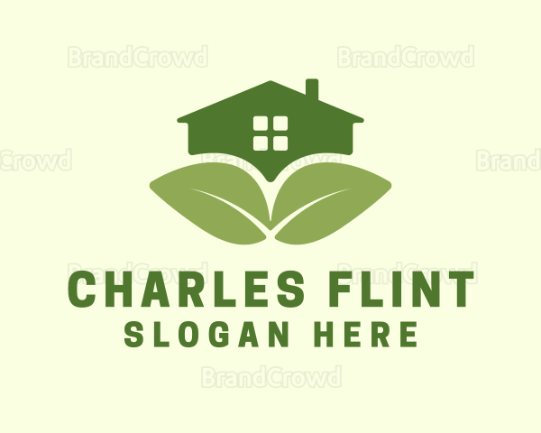 House Leaf Real Estate Logo