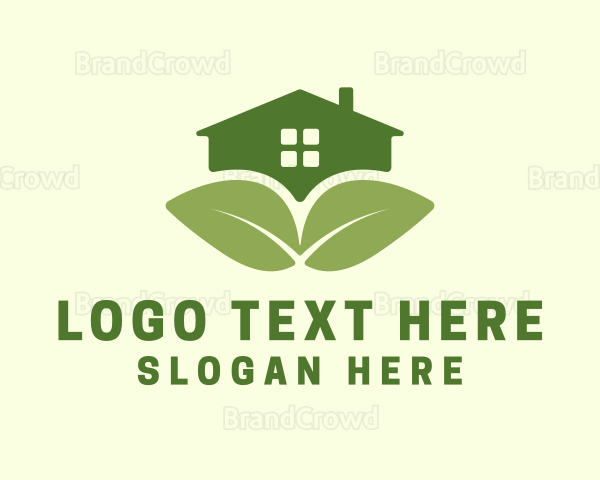 House Leaf Real Estate Logo