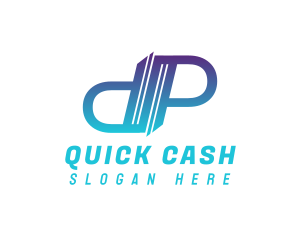 Loan - Modern Tech Letter DP logo design