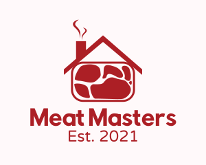 Red Meat House logo design