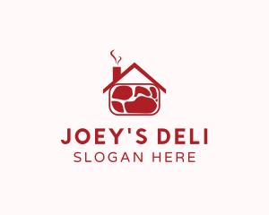 Red Meat House logo design