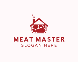 Red Meat House logo design