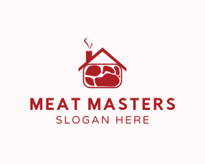 Red Meat House logo design