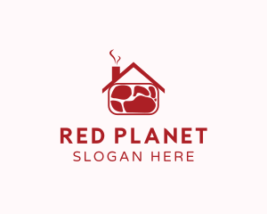 Red Meat House logo design