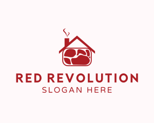 Red Meat House logo design