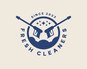 Cleaner Pressure Washing logo design