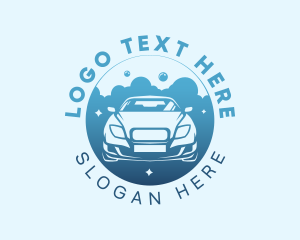 Disinfectant - Sparkle Car Wash logo design