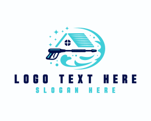 Window - Power Wash Roof Sanitation logo design